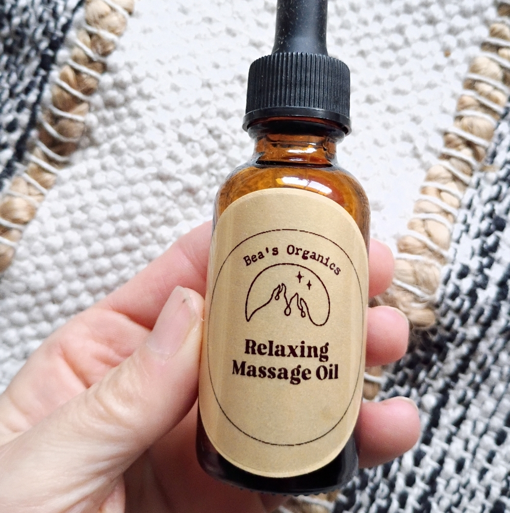 Aromatic Lavender Relaxing Massage Oil